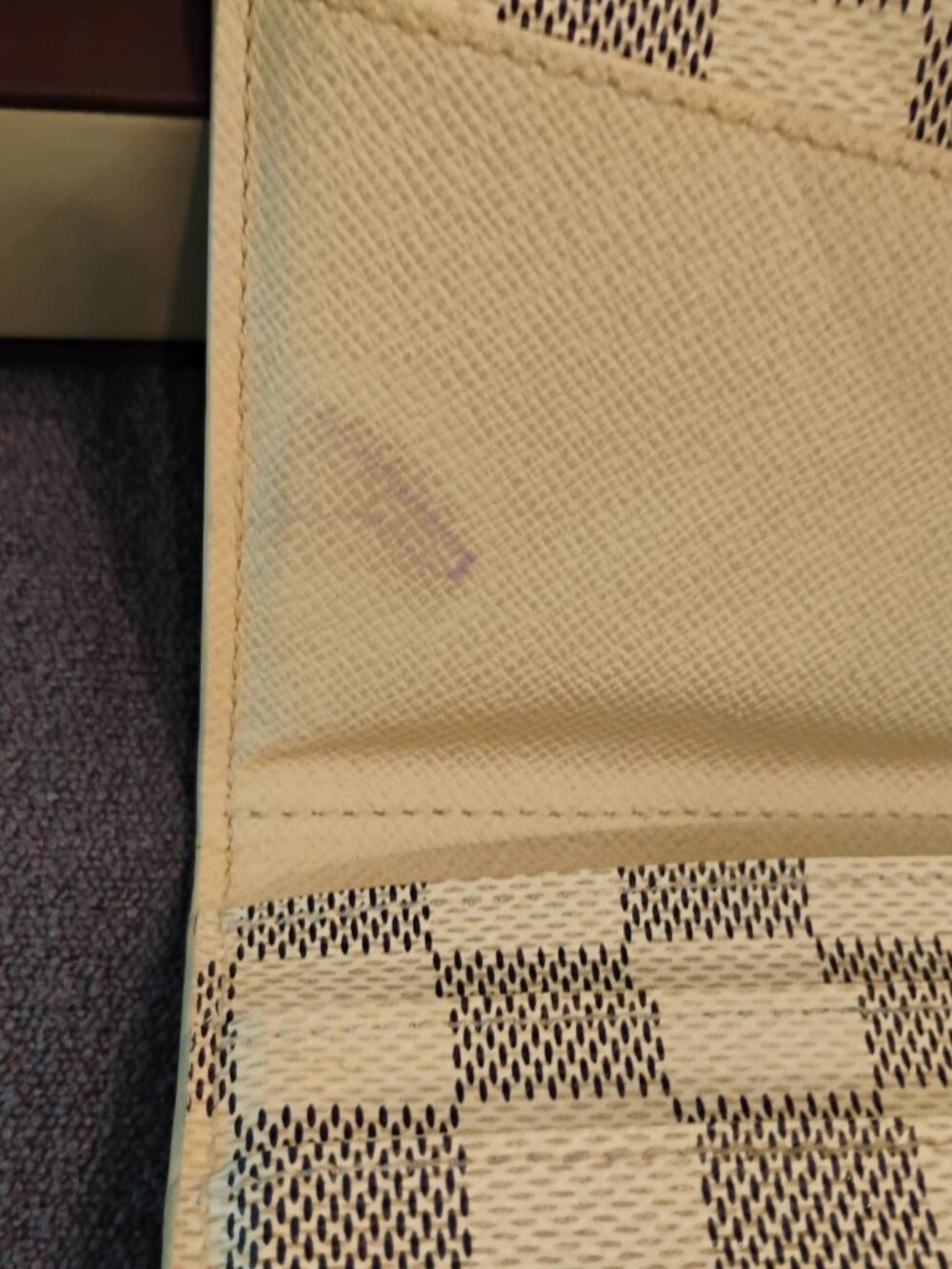 Louis Vuitton Josephine Damier Azur long wallet - Picture 5 of 12